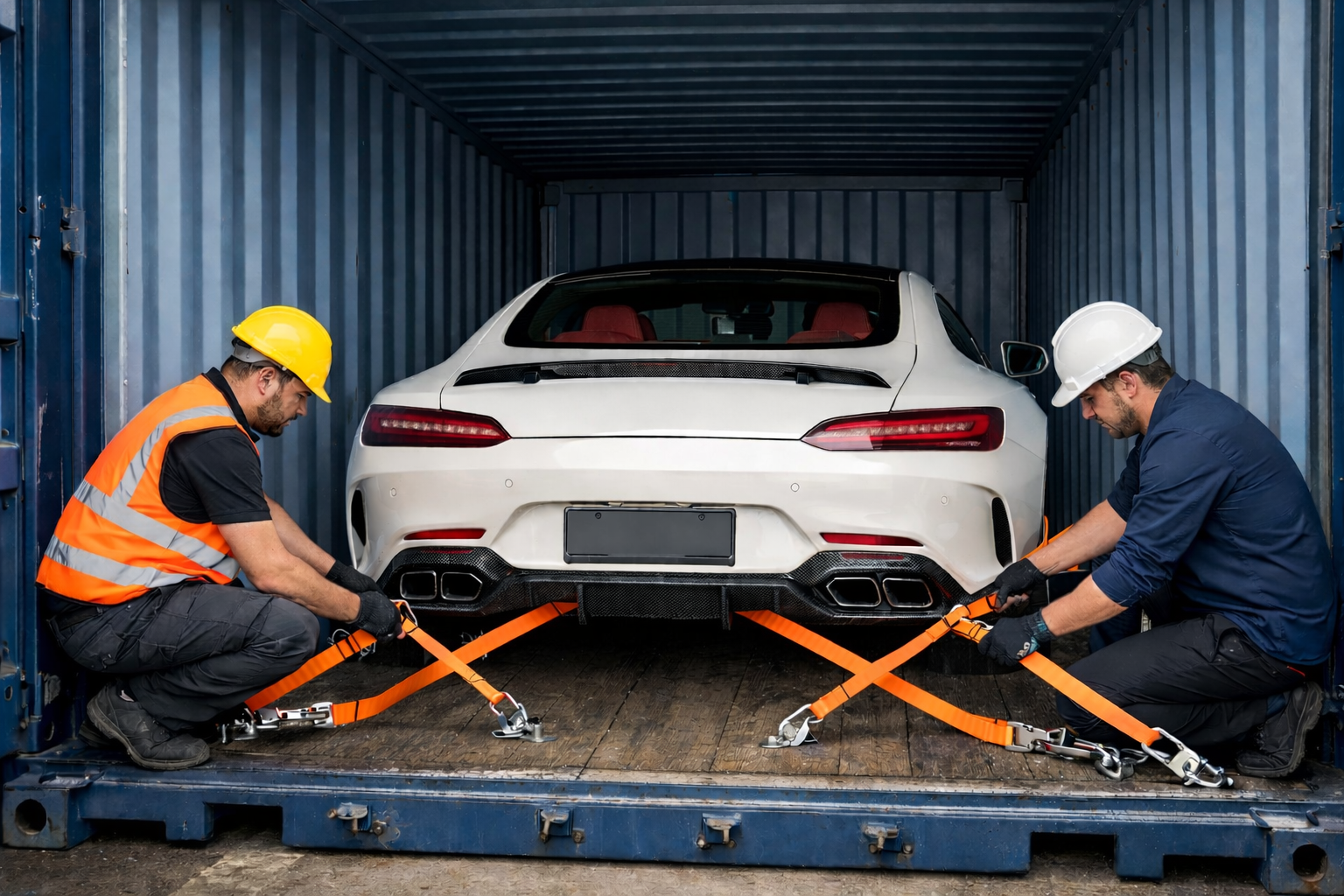 Container lashing and cargo securing services